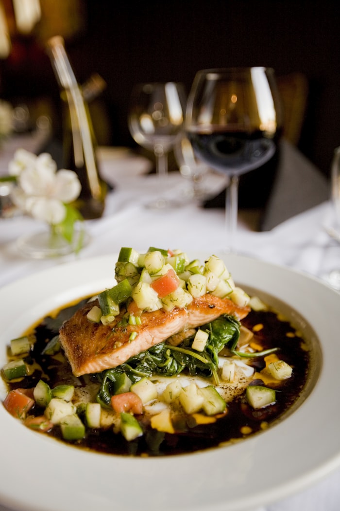 Plated dinner service